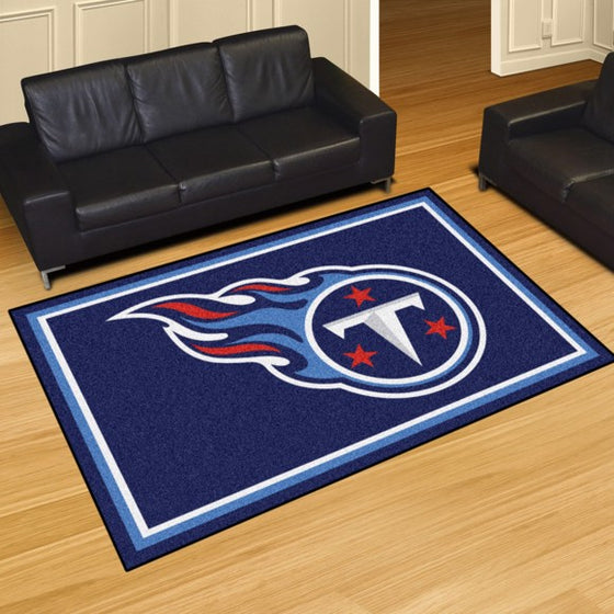 Tennessee Titans 8'x10' Plush Rug