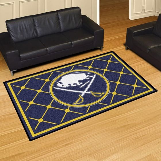 Buffalo Sabres 8'x10' Plush Rug