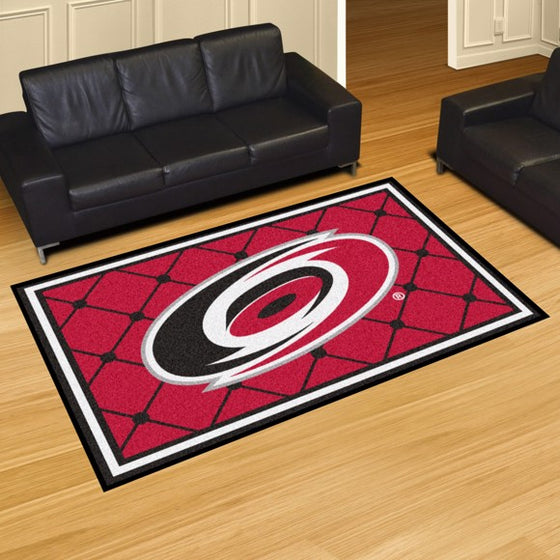 Carolina Hurricanes 8'x10' Plush Rug