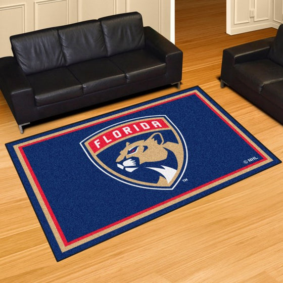 Florida Panthers 8'x10' Plush Rug