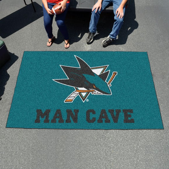 San Jose Sharks Man Cave Ulti Mat