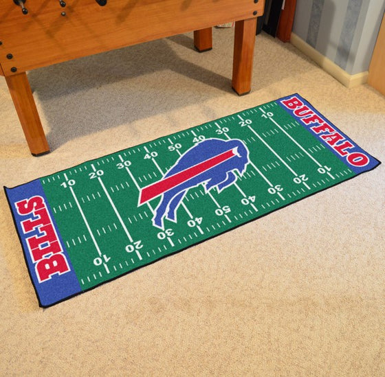 Buffalo Bills Football Field Runner (Style 1)
