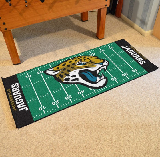 Jacksonville Jaguars Football Field Runner (Style 1)