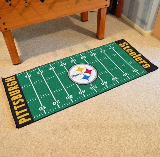 Pittsburgh Steelers Football Field Runner (Style 1)