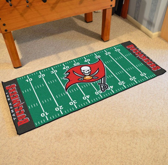 Tampa Bay Buccaneers Football Field Runner (Style 1)