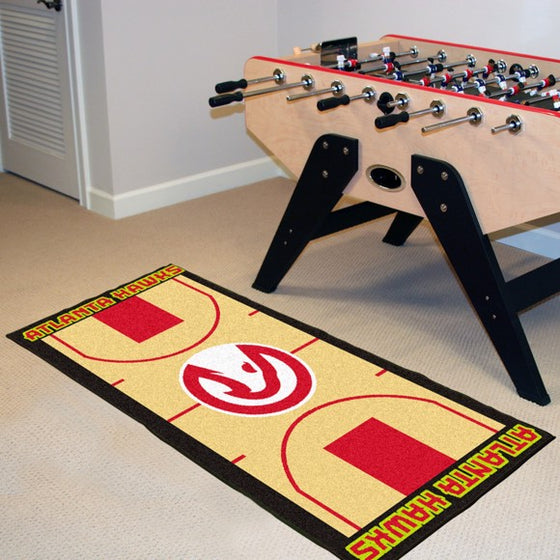 Atlanta Hawks NBA Court Runner