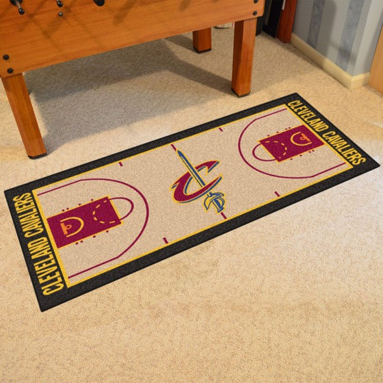 Cleveland Cavaliers NBA Court Runner