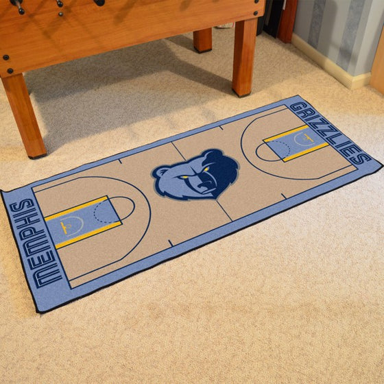 Memphis Grizzlies NBA Court Runner