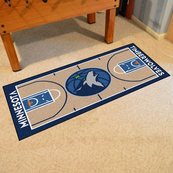 Minnesota Timberwolves NBA Court Runner