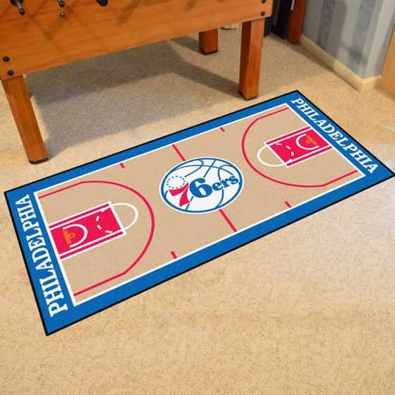 Philadelphia 76ers NBA Court Runner