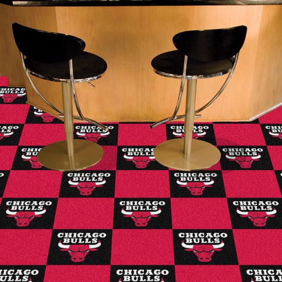 Chicago Bulls Team Carpet Tiles