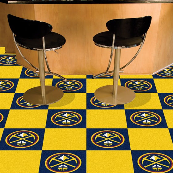 Denver Nuggets Team Carpet Tiles