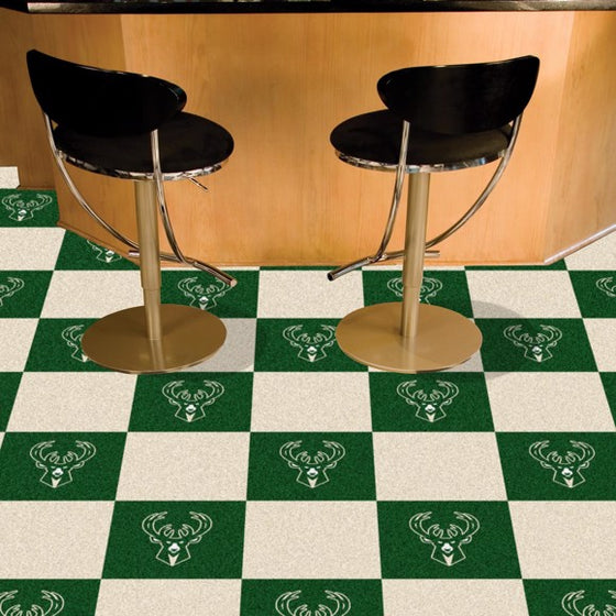 Milwaukee Bucks Team Carpet Tiles