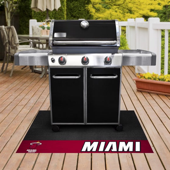 Miami Heat Grill Mat