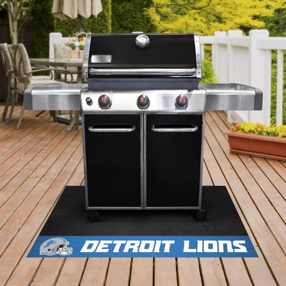 Detroit Lions Grill Mat