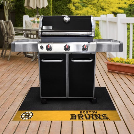 Boston Bruins Grill Mat