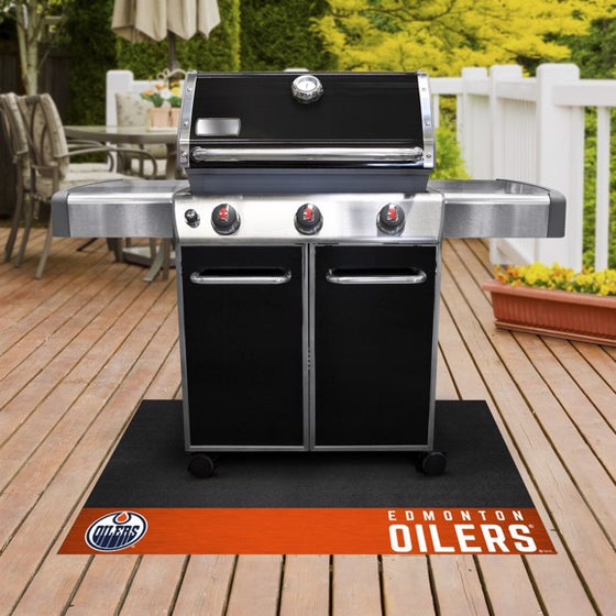 Edmonton Oilers Grill Mat