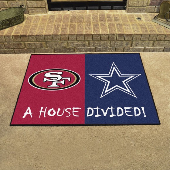 NFL House Divided - 49ers / Cowboys