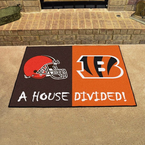 NFL House Divided - Bengals / Browns