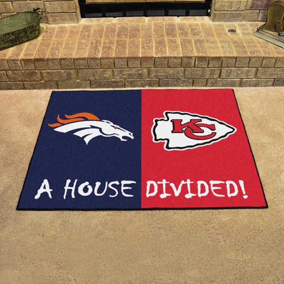 NFL House Divided - Broncos / Chiefs