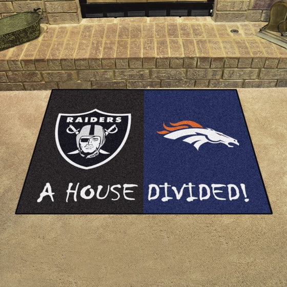 NFL House Divided - Broncos / Raiders