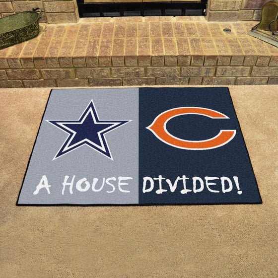 NFL House Divided - Cowboys / Bears