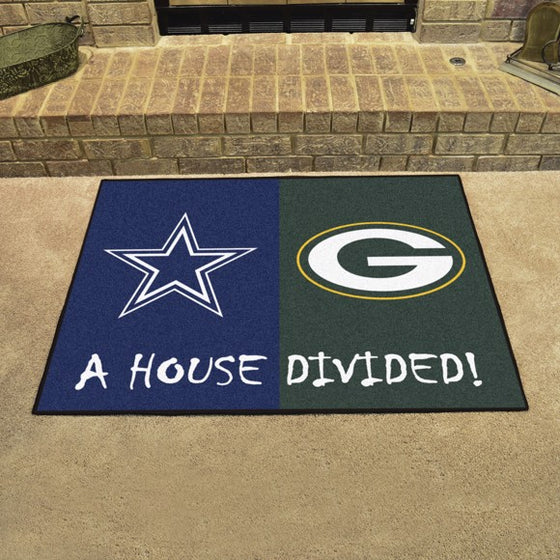 NFL House Divided - Packers / Cowboys