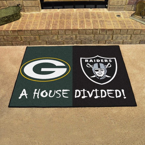 NFL House Divided - Packers / Raiders