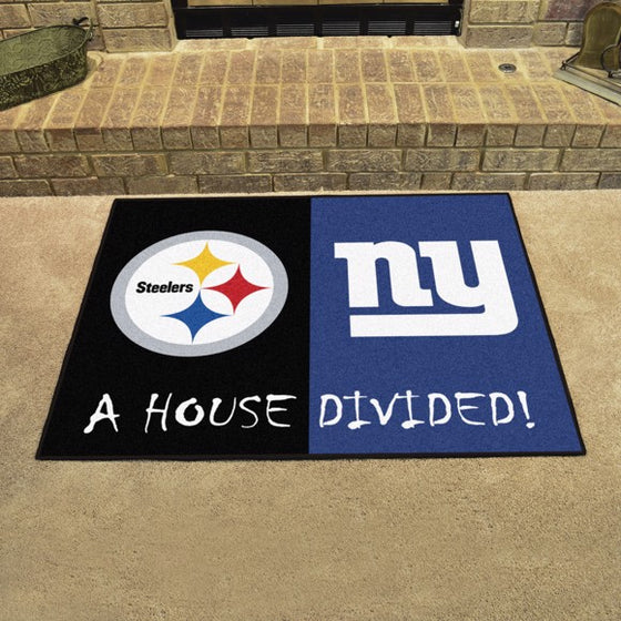 NFL House Divided - Steelers / Giants