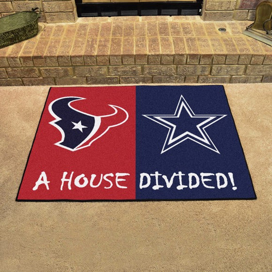 NFL House Divided - Texans / Cowboys