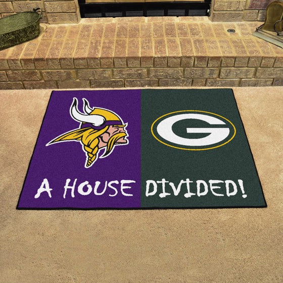 NFL House Divided - Vikings / Packers