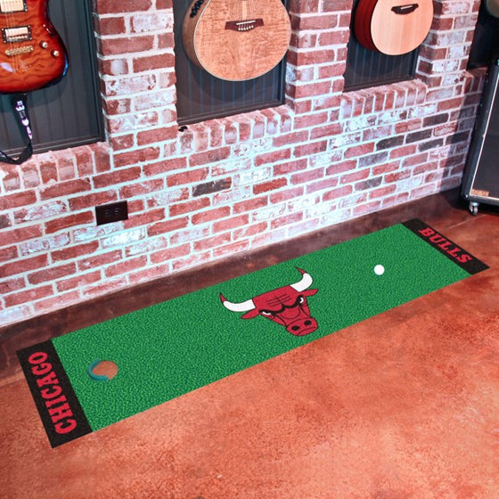 Chicago Bulls Putting Green Mat