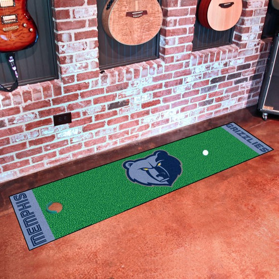 Memphis Grizzlies Putting Green Mat