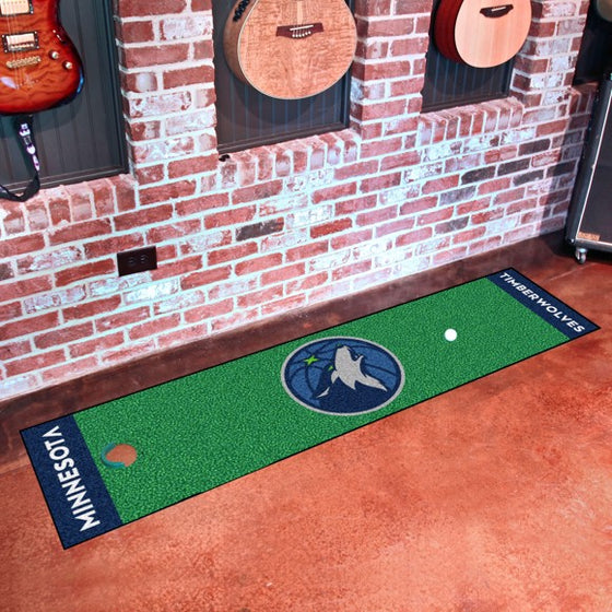 Minnesota Timberwolves Putting Green Mat