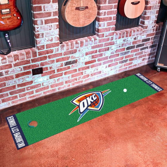 Oklahoma City Thunder Putting Green Mat