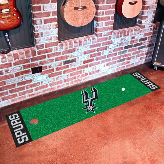 San Antonio Spurs Putting Green Mat