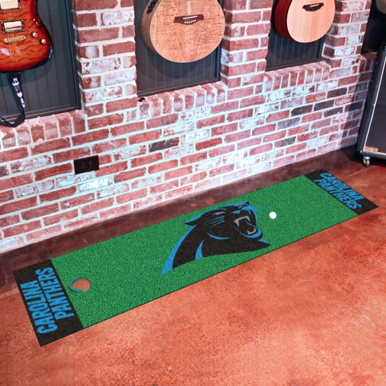 Carolina Panthers Putting Green Mat