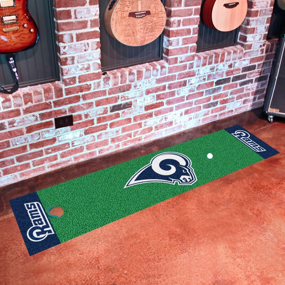 Los Angeles Rams Putting Green Mat