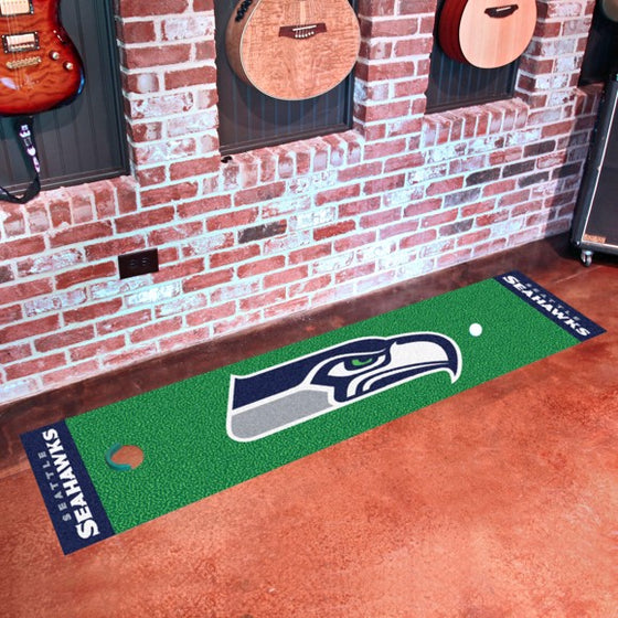 Seattle Seahawks Putting Green Mat