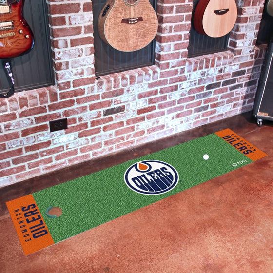 Edmonton Oilers Putting Green Mat