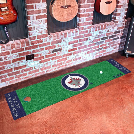 Winnipeg Jets Putting Green Mat