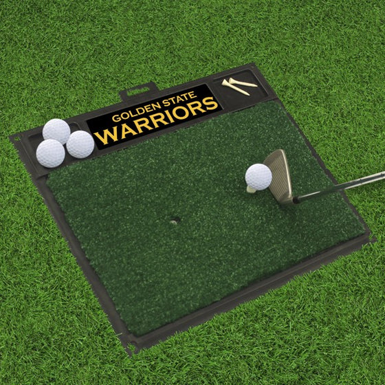 Golden State Warriors Golf Hitting Mat