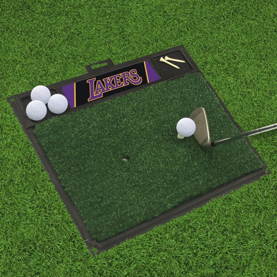 Los Angeles Lakers Golf Hitting Mat