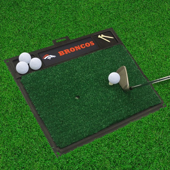 Denver Broncos Golf Hitting Mat