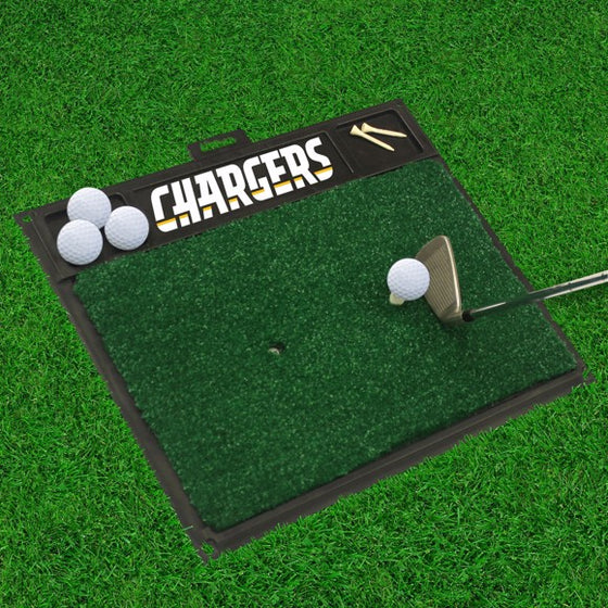 Los Angeles Chargers Golf Hitting Mat