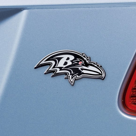 Baltimore Ravens Emblem - Chrome (Style 1)