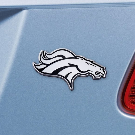 Denver Broncos Emblem - Chrome (Style 1)