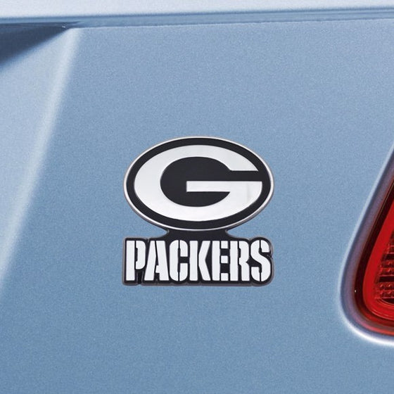 Green Bay Packers Emblem - Chrome (Style 1)