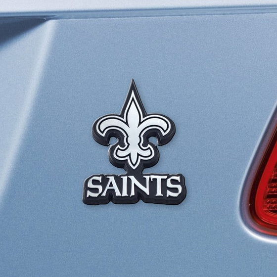 New Orleans Saints Emblem - Chrome (Style 1)