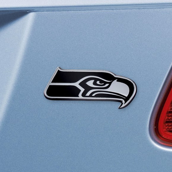 Seattle Seahawks Emblem - Chrome